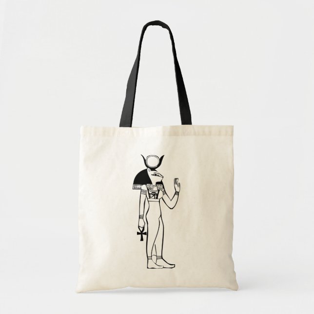 Bolso De Tela Diosa, jeroglífico egipcio (Frente)