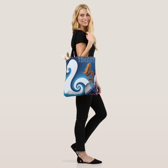 Bolso De Tela Diosa Yemanya Del Océano (Puesto)