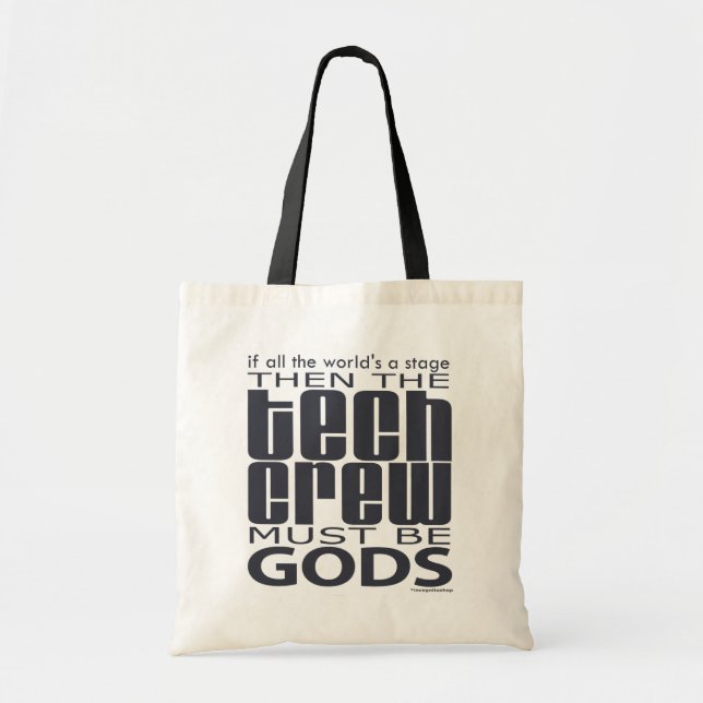 Bolso De Tela Dioses del equipo de la tecnología (Frente)