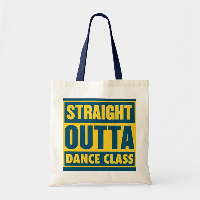 Bolso De Tela Directamente Saliendo de Dance Class Dance Major C (Frente)