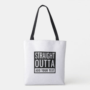 Bolso De Tela Directo de Agrega Tu Texto Divertida Parodia Chist