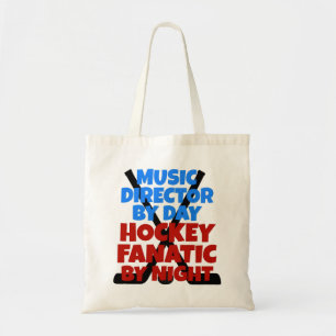 Bolso De Tela Director de Hockey Lover Music