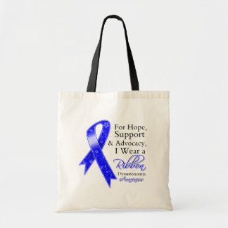 Bolso De Tela Disautonomía Ayuda Conciencia de Esperanza
