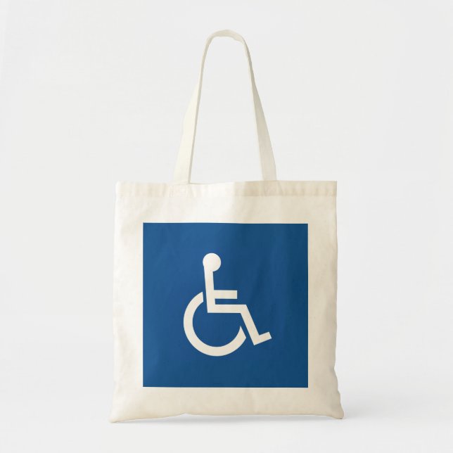 Bolso De Tela Discapacitado (Frente)