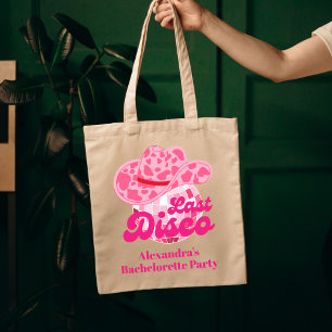 Bolso De Tela Disco Cowgirl Pink Rodeo Bachelorette