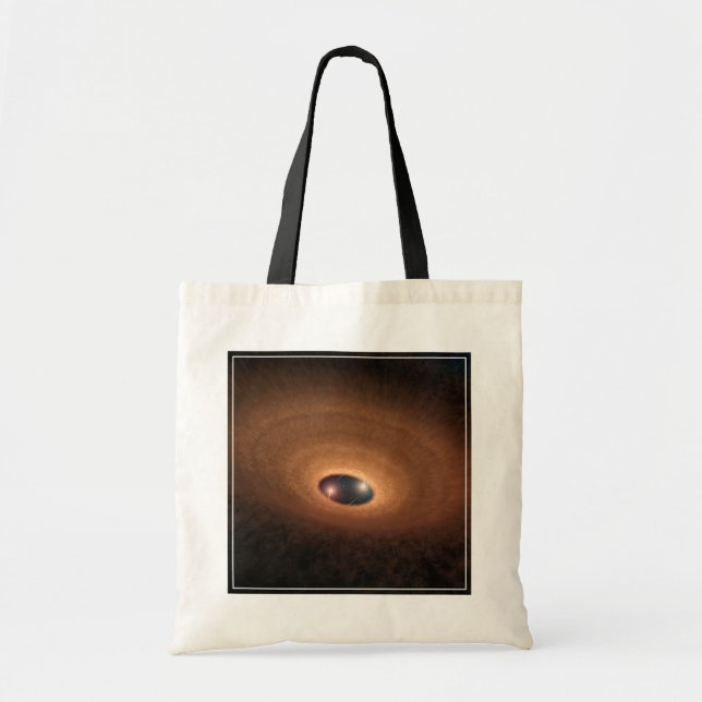 Bolso De Tela Disco De Dusty Material Leftover De Star Formation (Frente)