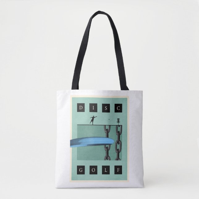 Bolso De Tela Disco de golf (Anverso)