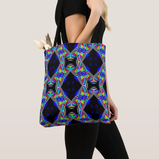 Bolso De Tela Disco Timez...... (Detalle)