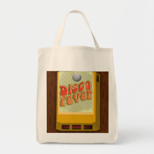 Bolso De Tela Discoteca Fever 8-track Retro Fun Slogan