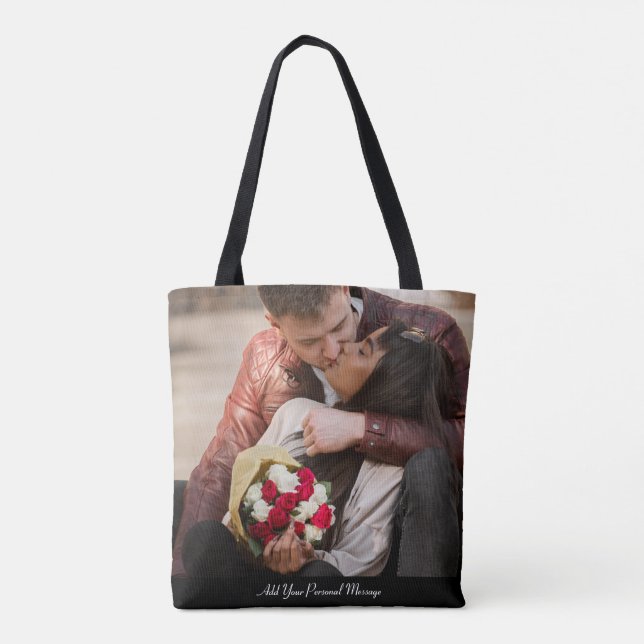 Bolso De Tela Diseñar su propia foto (Reverso)