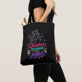 Bolso De Tela Diseñar también es jugar