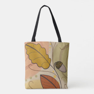Bolso De Tela Diseño abstracto estético Otoño 