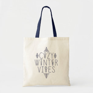 Bolso De Tela Diseño acogedor de vibraciones de invierno