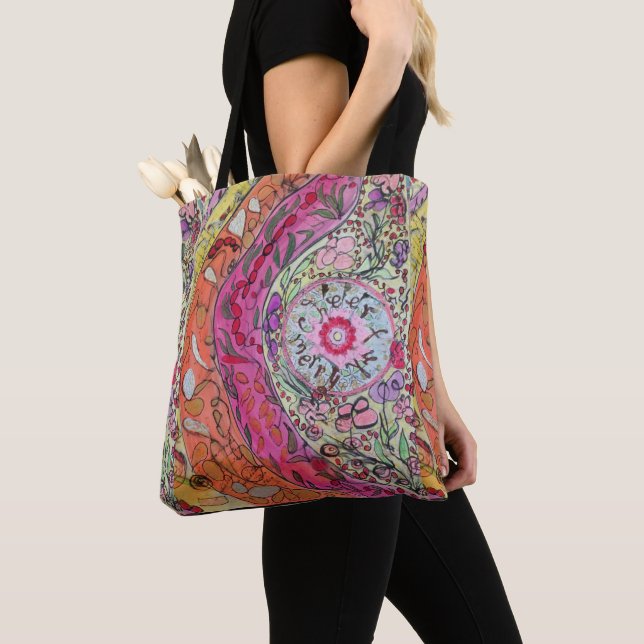 Bolso De Tela Diseño alegre (Detalle)