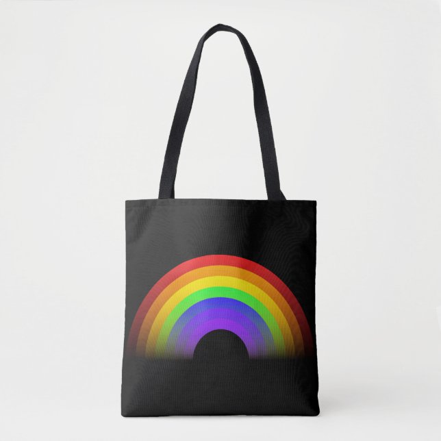 Bolso De Tela Diseño arcoiris 24967 (Anverso)