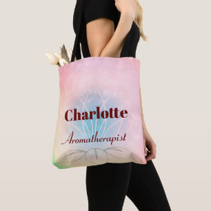 Bolso De Tela Diseño Aromaterapista Personalizado