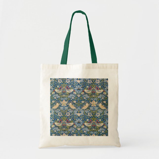Bolso De Tela Diseño Art Nouveau para aves (Frente)