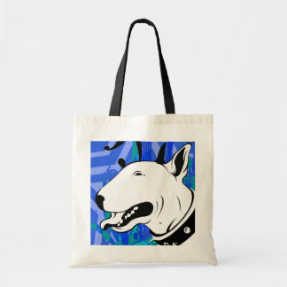 Bolso De Tela Diseño artístico de la raza del perro de bull