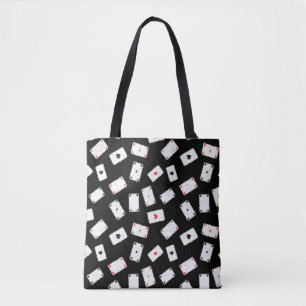 Bolso De Tela Diseño artístico de tarjetas de juego