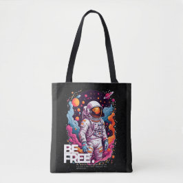 Bolso De Tela Diseño Astronauta GRATUITO