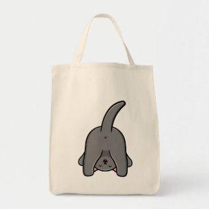 BOLSO DE TELA DISEÑO ATRÁS DE GATO INFANTIL