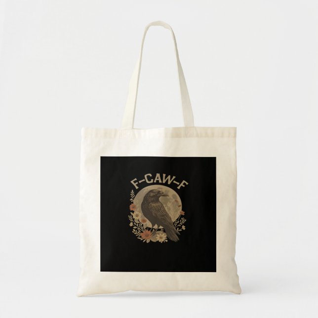 Bolso De Tela Diseño básico F-Caw-F (Frente)