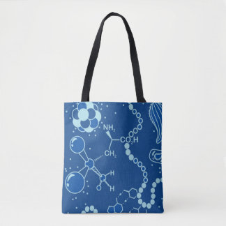 Bolso De Tela Diseño bilateral bio/de la química del espectro