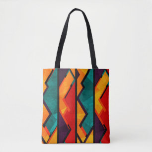 Bolso De Tela Diseño coloreado multi africano de la impresión