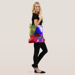 Bolso De Tela Diseño colorido