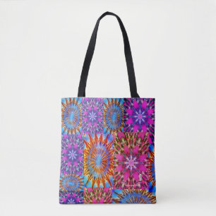 Bolso De Tela Diseño colorido