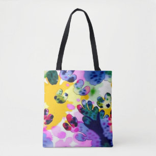 Bolso De Tela Diseño colorido y vívido