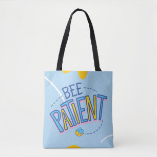 Bolso De Tela "Diseño de abejas motivatientes para el paciente"