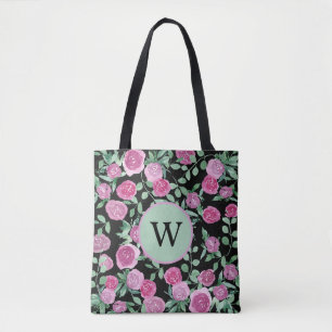 Bolso De Tela Diseño de acuarela de Eucalyptus Rosa