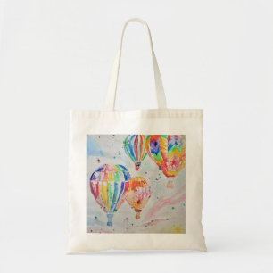 Bolso De Tela Diseño de acuarela en globo aerostático