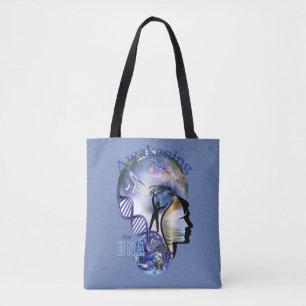 Bolso De Tela Diseño de ADN Despertar