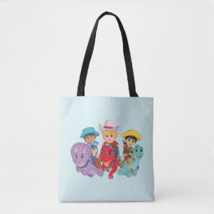 Bolso De Tela Diseño de amigos de Dino Ranch