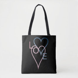 Bolso De Tela Diseño de amor