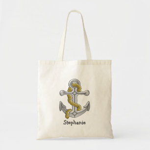 Bolso De Tela Diseño de Ancla