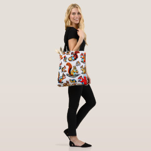 Bolso De Tela Diseño de ardillas y chipmunks canadienses