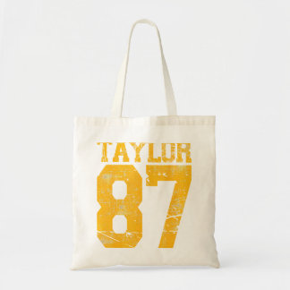 Bolso De Tela Diseño de banda básica de estilo simple arcoiris