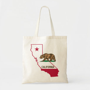 Bolso De Tela Diseño de bandera de California
