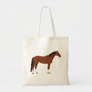 Bolso De Tela Diseño de caballos