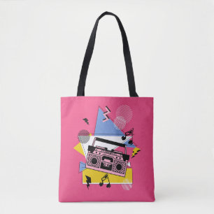 Bolso De Tela Diseño de caja de cambios estilo retro