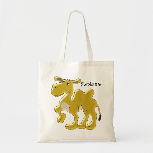 Bolso De Tela Diseño de camello personalizado (Frente)