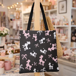 Bolso De Tela Diseño de cangrejo rosa y negro