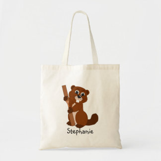 Bolso De Tela Diseño de castor