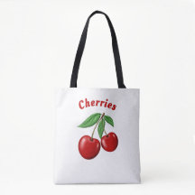 Diseño de cerezas rojas personalizado