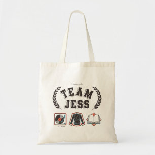 Bolso De Tela Diseño de Chicas de Team Jess Gilmore