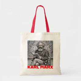 Bolso De Tela Diseño de citas Karl Marx - ¡Sea el cambio!