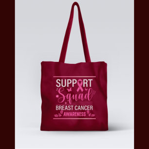 Bolso De Tela Diseño de Conciencia sobre el Cáncer de Mama